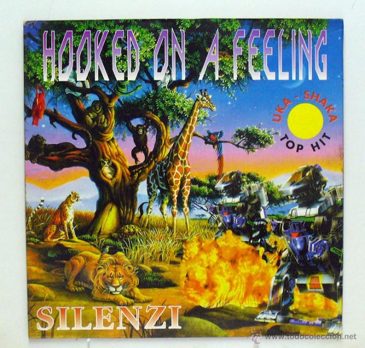 Discos de vinilo: Hooked On A Feeling - Silenzi (Maxi Single Vinilo. Original 1994) - Foto 1