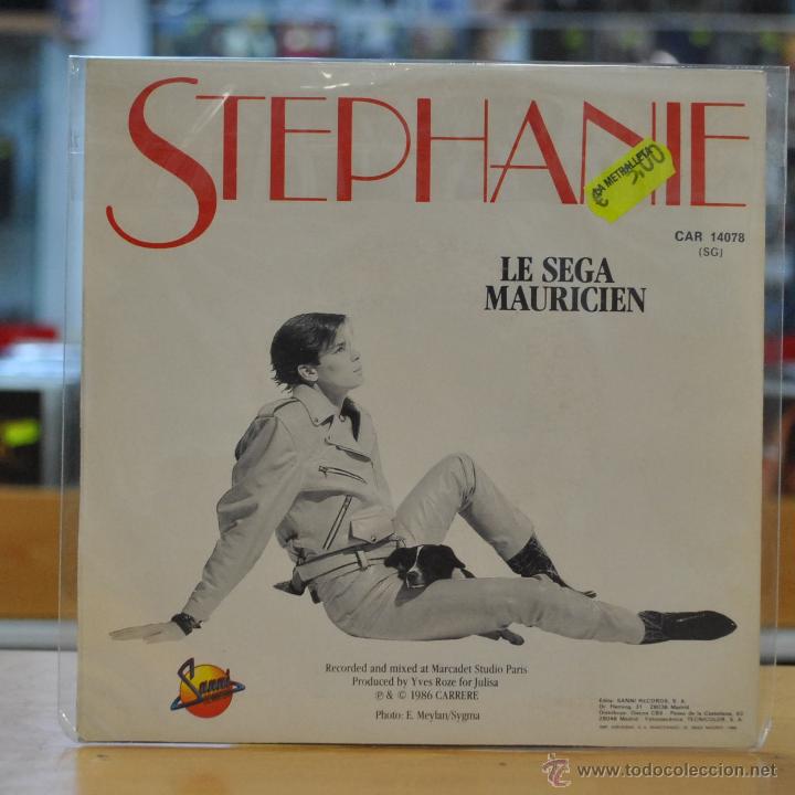 Discos de vinilo: STEPHANIE - ONE LOVE TO GIVE - SINGLE - Foto 2