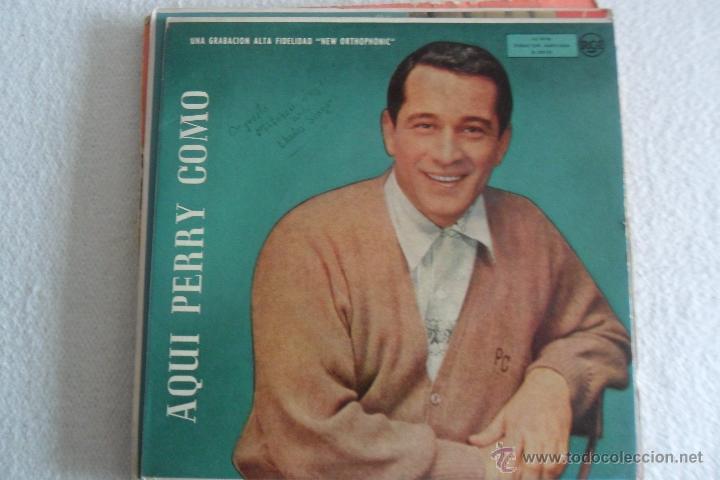 Discos de vinilo: PERRY COMO - AQUI - UN BUEN DIA + 3 EP - Foto 1