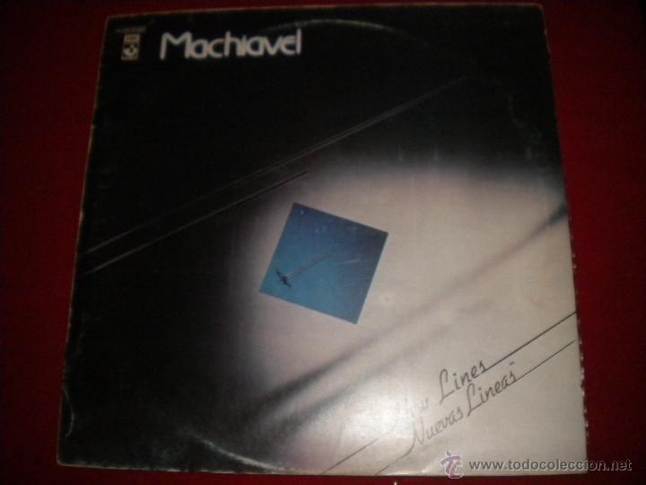 Discos de vinilo: Machiavel - New Lines - EMI 1.980 - Foto 1