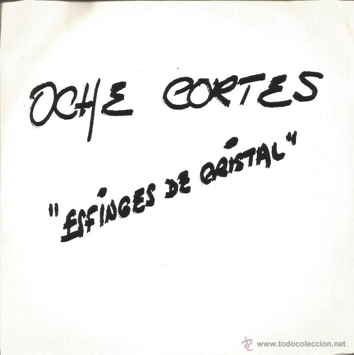 Disques de vinyle: OCHE CORTES-ESFINGES DE CRISTAL + CASTIGADORA SINGLE VINILO 1989 PROMOCIONAL SPAIN