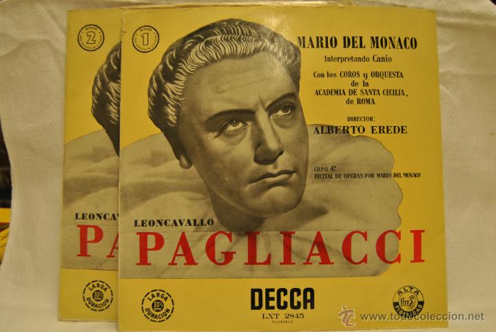 Discos de vinilo: 2 LP MARIO DEL MONACO - Foto 1