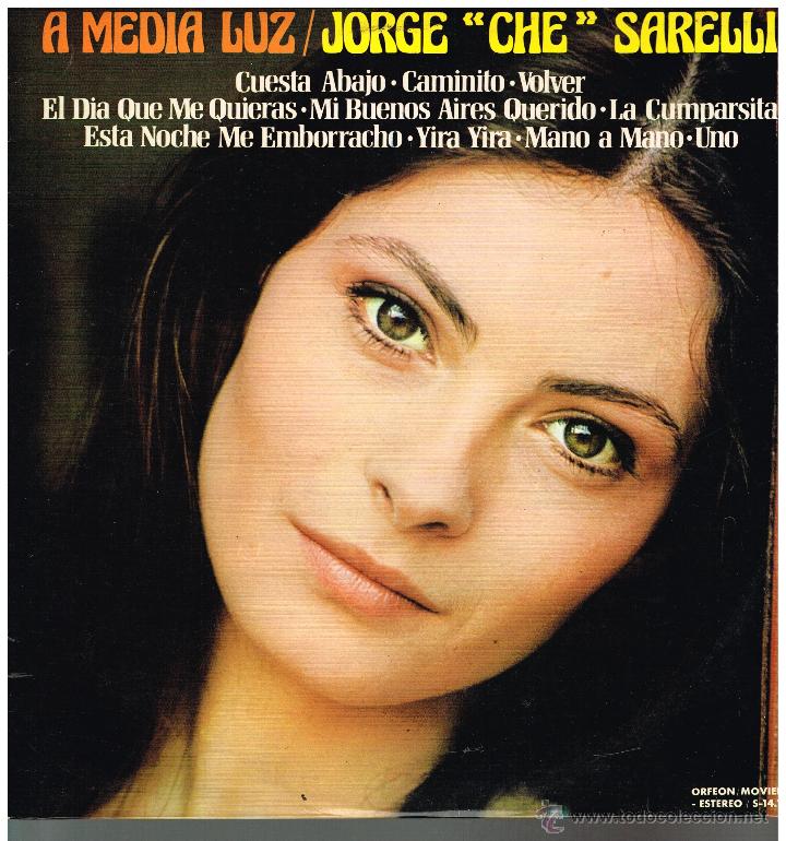 Discos de vinilo: Jorge Che Sarelli - A media luz - Lp 1973 - Foto 1