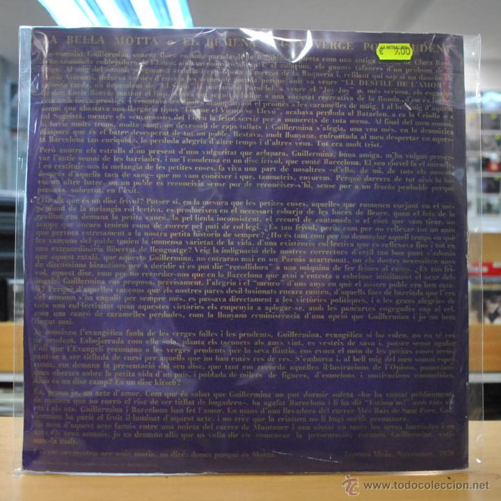 Discos de vinilo: GUILLERMINA MOTTA - REMENA NENA - LP - Foto 2