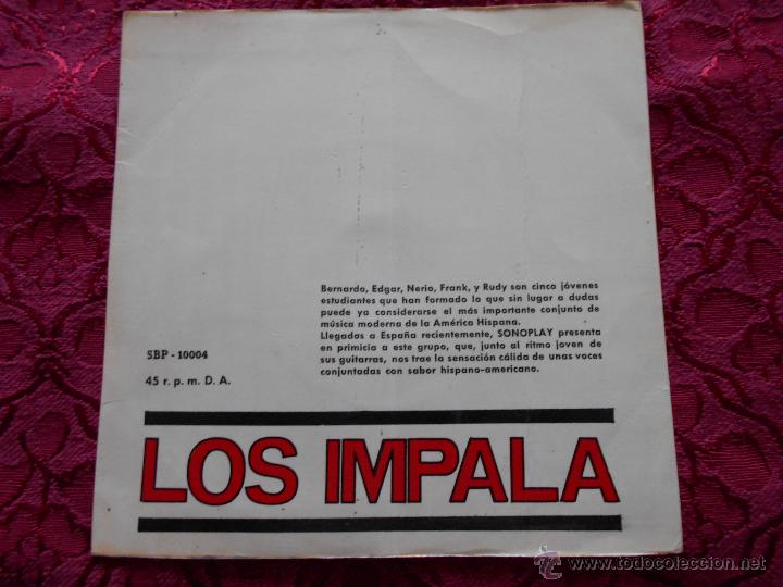 Discos de vinilo: LOS IMPALA // CADA VEZ + 3 - Foto 3