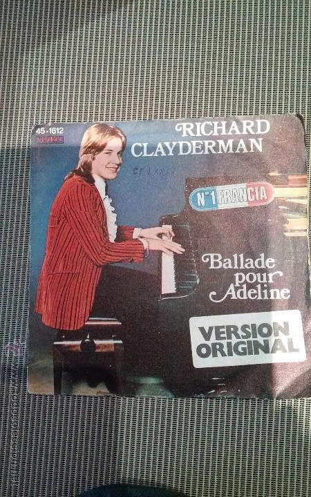 Discos de vinilo: richard clayderman-ballade pour adeline - Foto 1