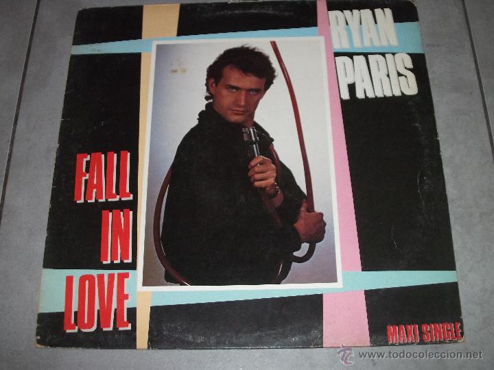 Discos de vinilo: RYAN PARIS - FALL IN LOVE - MAXI - Foto 1