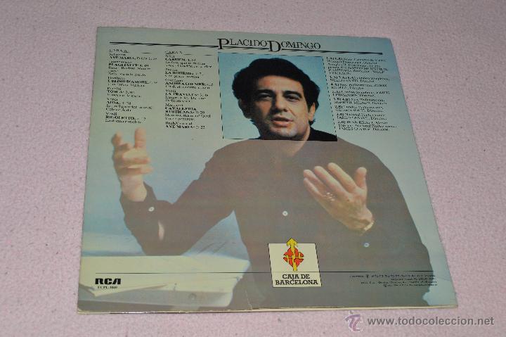 Discos de vinilo: PL&Aacute;CIDO DOMINGO (RCA, 1982) - Foto 2