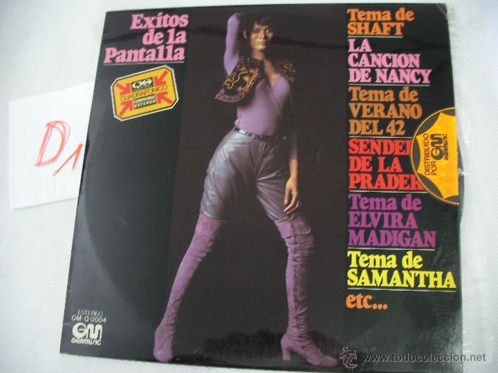 Discos de vinilo: ANTIGUO DISCO DE VINILO LP EXITOS DE LA PANTALLA - Foto 1