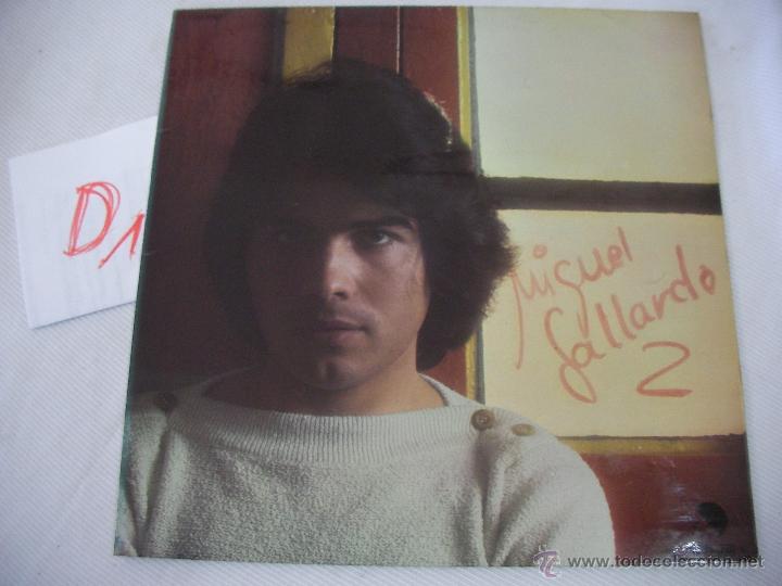 Discos de vinilo: ANTIGUO DISCO DE VINILO LP MIGUEL GALLARDO - Foto 1