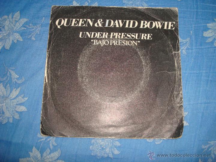 Discos de vinilo: queen and david bowie under pressure emi 1981