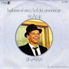 Discos de vinilo: FRANK SINATRA - BEBERE EL VINO
