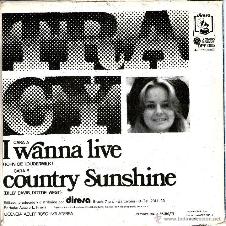 Discos de vinilo: TRACY  I WANNA LIVE - Foto 2