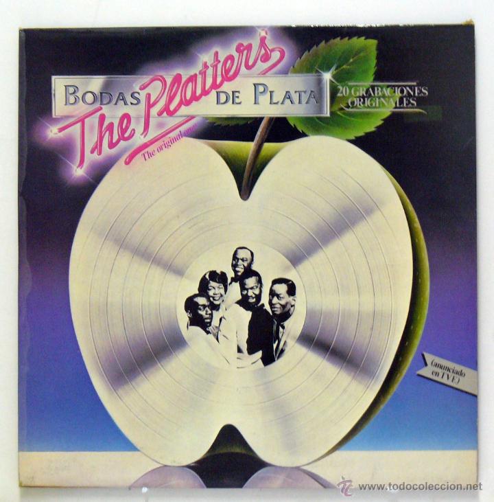 Discos de vinilo: The Platters - Bodas De Plata (LP Vinilo. Original 1981) - Foto 1