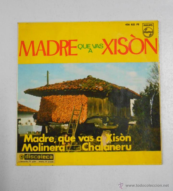 Discos de vinilo: MADRE QUE VAS A XISON. MOLINERA. CHALANERU. TDKDS1E - Foto 1
