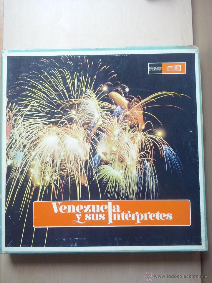 Disques de vinyle: venezuela y sus interpretes - caja de 10 lp venezuela - las 4 monedas, los claners, los memphis....