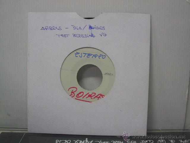 Discos de vinilo: ARRELS - DIA / BOIRES - TEST PRESSING - Foto 1
