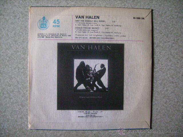 Discos de vinilo: VAN HALEN.AND THE CRADLE WILL ROCK + 1 - Foto 2