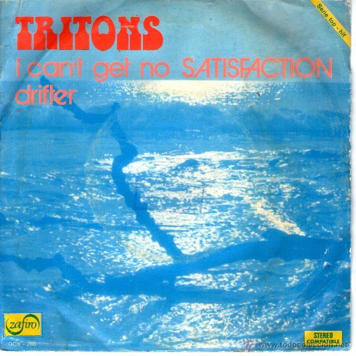 Discos de vinilo: TRITONS - I CANT GET NO SATISFACTION - Foto 1