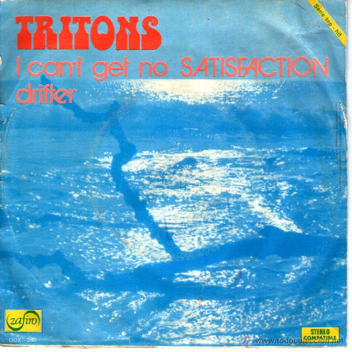Discos de vinilo: TRITONS - I CANT GET NO SATISFACTION - Foto 2