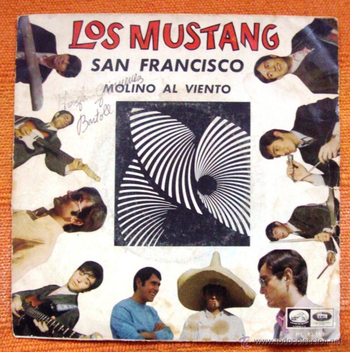 Discos de vinilo: Single Vinilo Los Mustangs - Foto 1