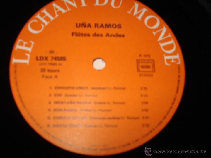 Discos de vinilo: U&Ntilde;A RAMOS - DON PABLO - EDICION  1975 - Foto 2