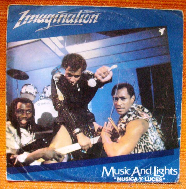 Discos de vinilo: Single Vinilo Imagination music and lights - Foto 1