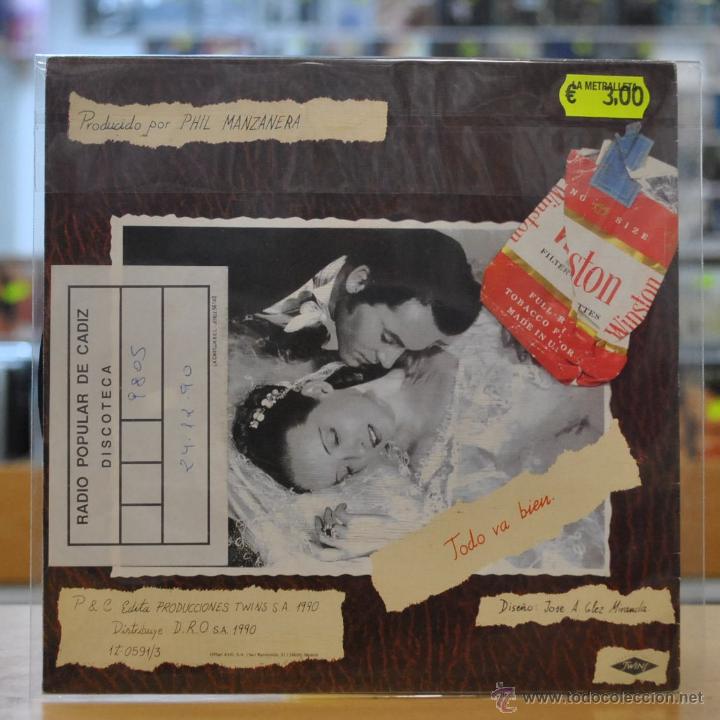 Discos de vinilo: MOSQUITOS - CUANDO NO SEA INVIERNO - SINGLE - Foto 2