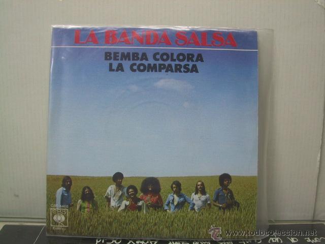 Discos de vinilo: LA BANDA SALSA - BEMBA COLORA / LA COMPARSA - CBS 1976 - Foto 1