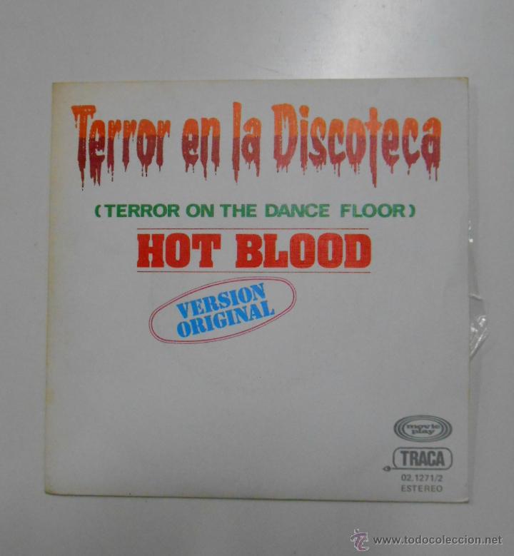 Discos de vinilo: HOT BLOOD - TERROR EN LA DISCOTECA. TDKDS2D - Foto 1