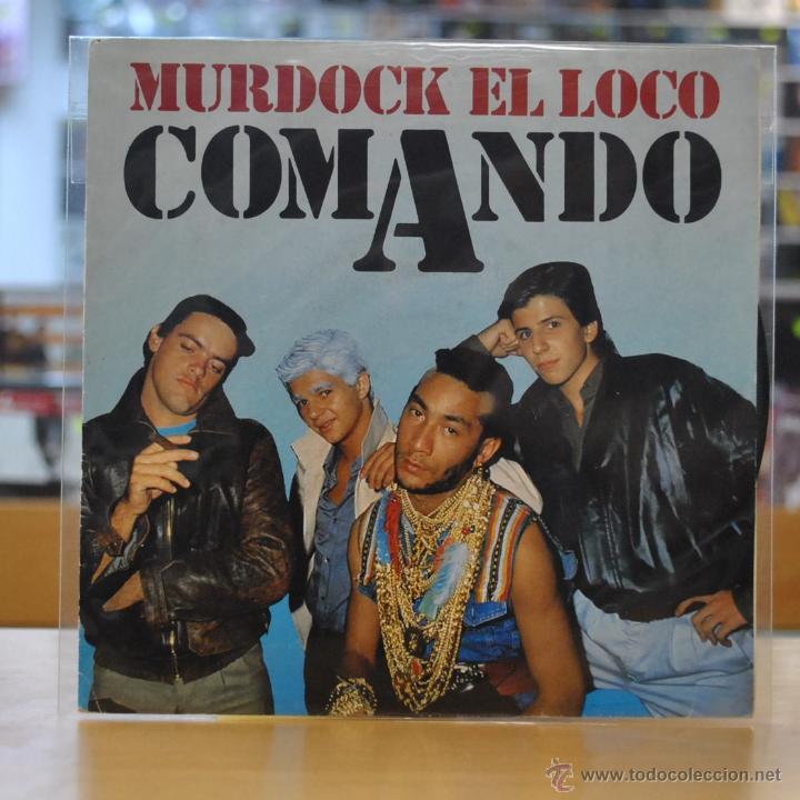 Discos de vinilo: COMANDO - MURDOCK EL LOCO - SINGLE - Foto 1