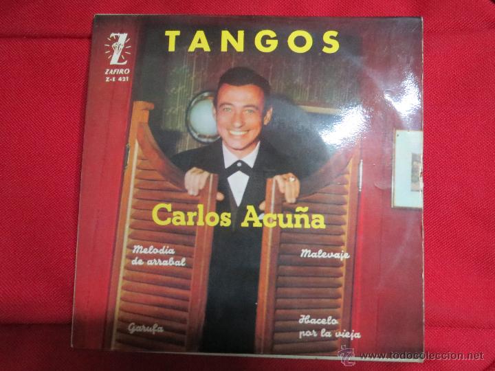 Discos de vinilo: CARLOS ACU&Ntilde;A,MELODIA DE ARRABAL,GARUFA Y 2+. - Foto 1