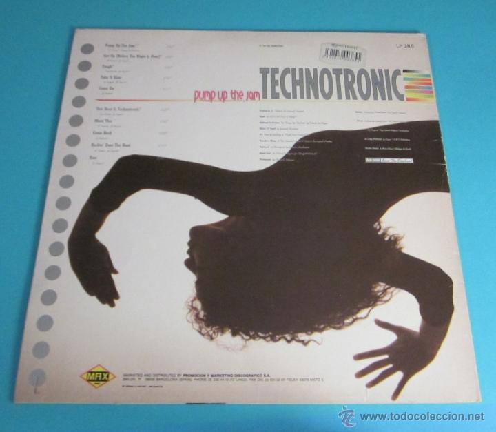 Discos de vinilo: TECHNOTRONIC. PUMP UP THE JAM - Foto 2