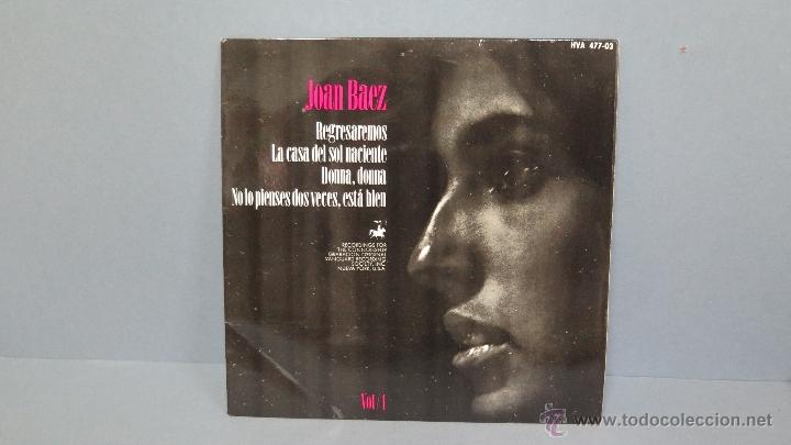 Discos de vinilo: EP. REGRESAREMOS. + 3. JOAN BAEZ - Foto 1