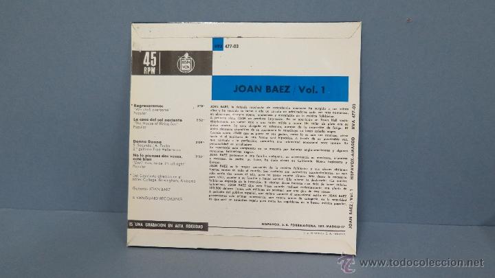 Discos de vinilo: EP. REGRESAREMOS. + 3. JOAN BAEZ - Foto 2