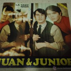 Discos de vinilo: JUAN & JUNIOR ( LA CAZA - NADA ) 1984 SINGLE45 ZAFIRO