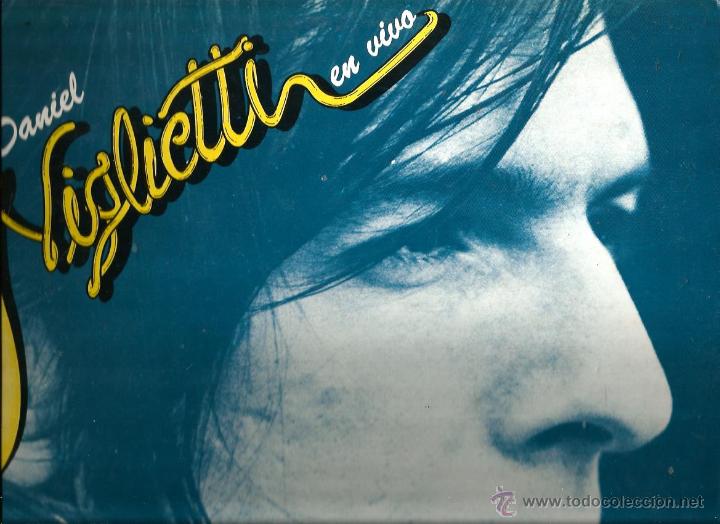 Discos de vinilo: LP DANIEL VIGLIETTI  EN VIVO - Foto 1