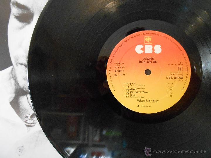 Discos de vinilo: BOB DYLAN - DESIRE - Foto 2