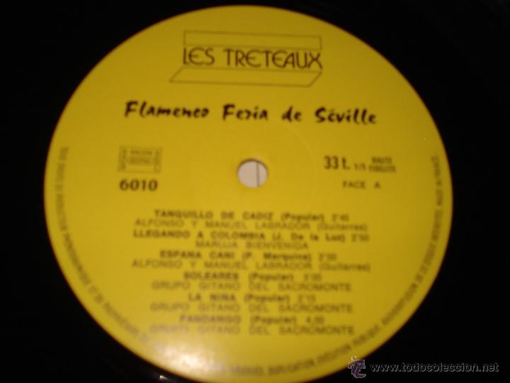 Discos de vinilo: FLAMENCO FERIA A SEVILLE - Foto 2