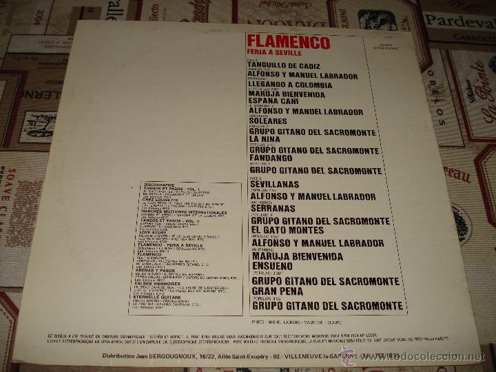 Discos de vinilo: FLAMENCO FERIA A SEVILLE - Foto 3