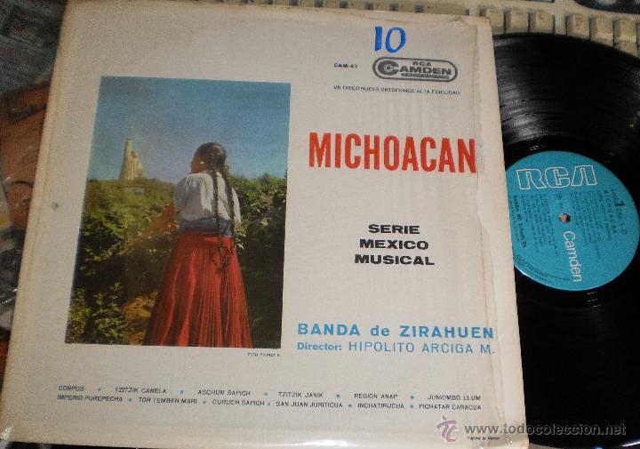 Dischi in vinile: MICHOACAN LP BANDA DE ZIRAHUEN.MEXICO  1962
