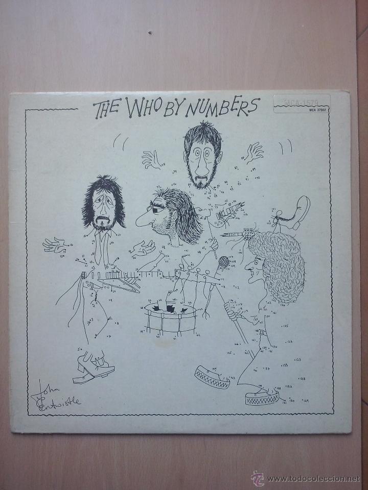Discos de vinilo: the who by numbers - lp mca records 1975 usa - Foto 1