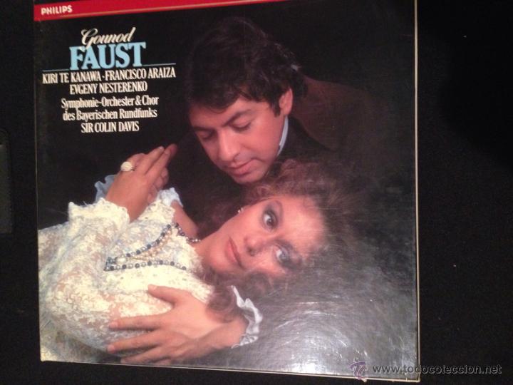 Discos de vinilo: Fausto gounod kiri  te kanawa - Foto 1