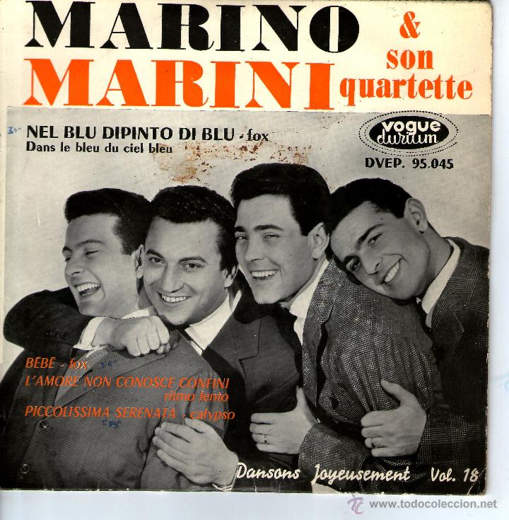 Discos de vinilo: MARINO MARINI & SON QUARTETTE - DANSONS JOYEUSEMENT VOL. 18 - Foto 1