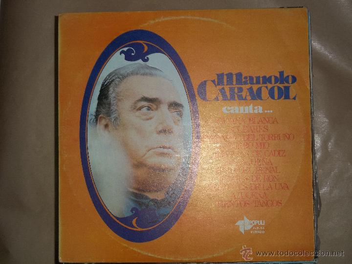 Discos de vinilo: Manolo Caracol canta - Foto 1