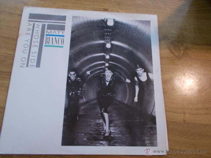 Discos de vinilo: MATT BIANCO. WHOSE SIDE ARE YOU ON. - Foto 1
