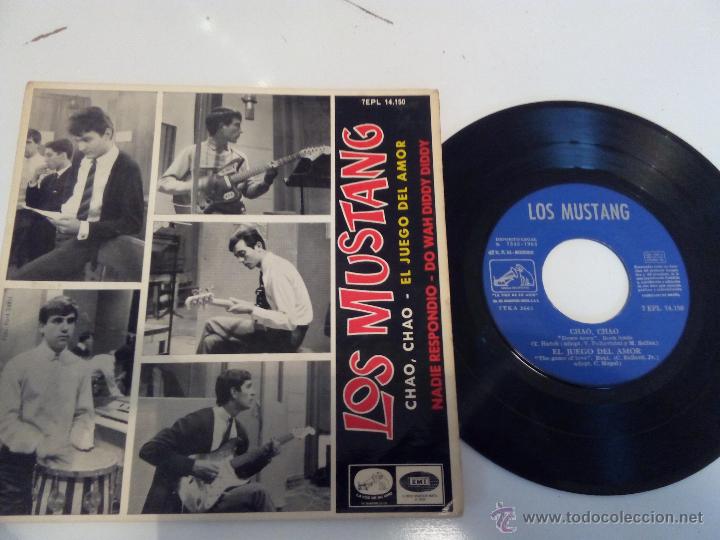 Discos de vinilo: Los Mustang - Chao, Chao EP - Foto 1