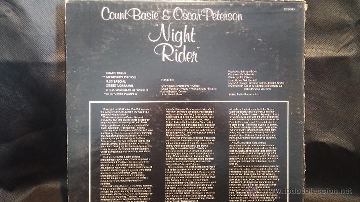 Discos de vinilo: Disco Lps de vinilo, COUNT BASIE & OSCAR PATERSON - Foto 2