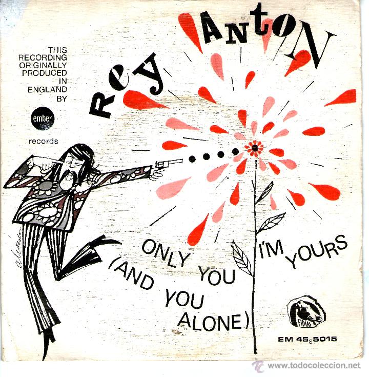 Discos de vinilo: REY ANTON - ONLY YOU (AND YOU ALONE) - Foto 1