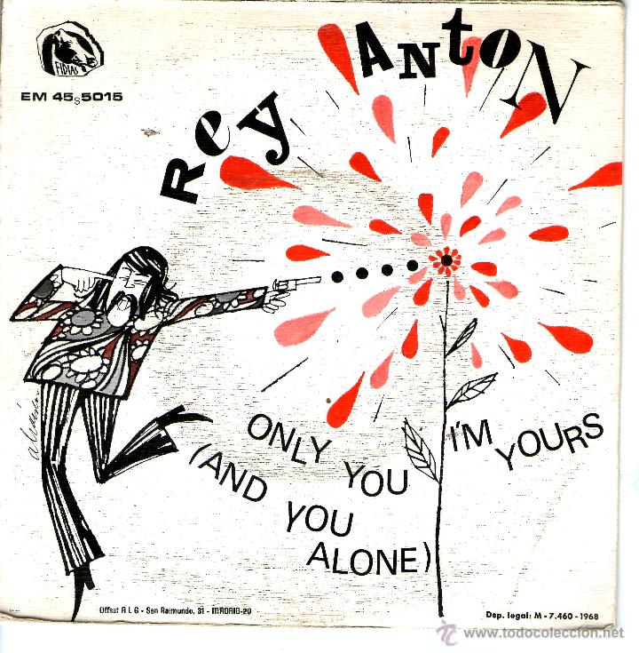 Discos de vinilo: REY ANTON - ONLY YOU (AND YOU ALONE) - Foto 2